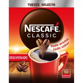 NESCAFE descafeinado estuche de 10 sobres